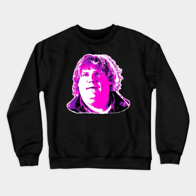 RIP Comedian - Chris Farley Crewneck Sweatshirt by VagabondTheArtist